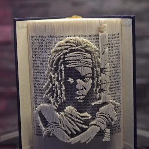 Sculpture de livre - Michonne