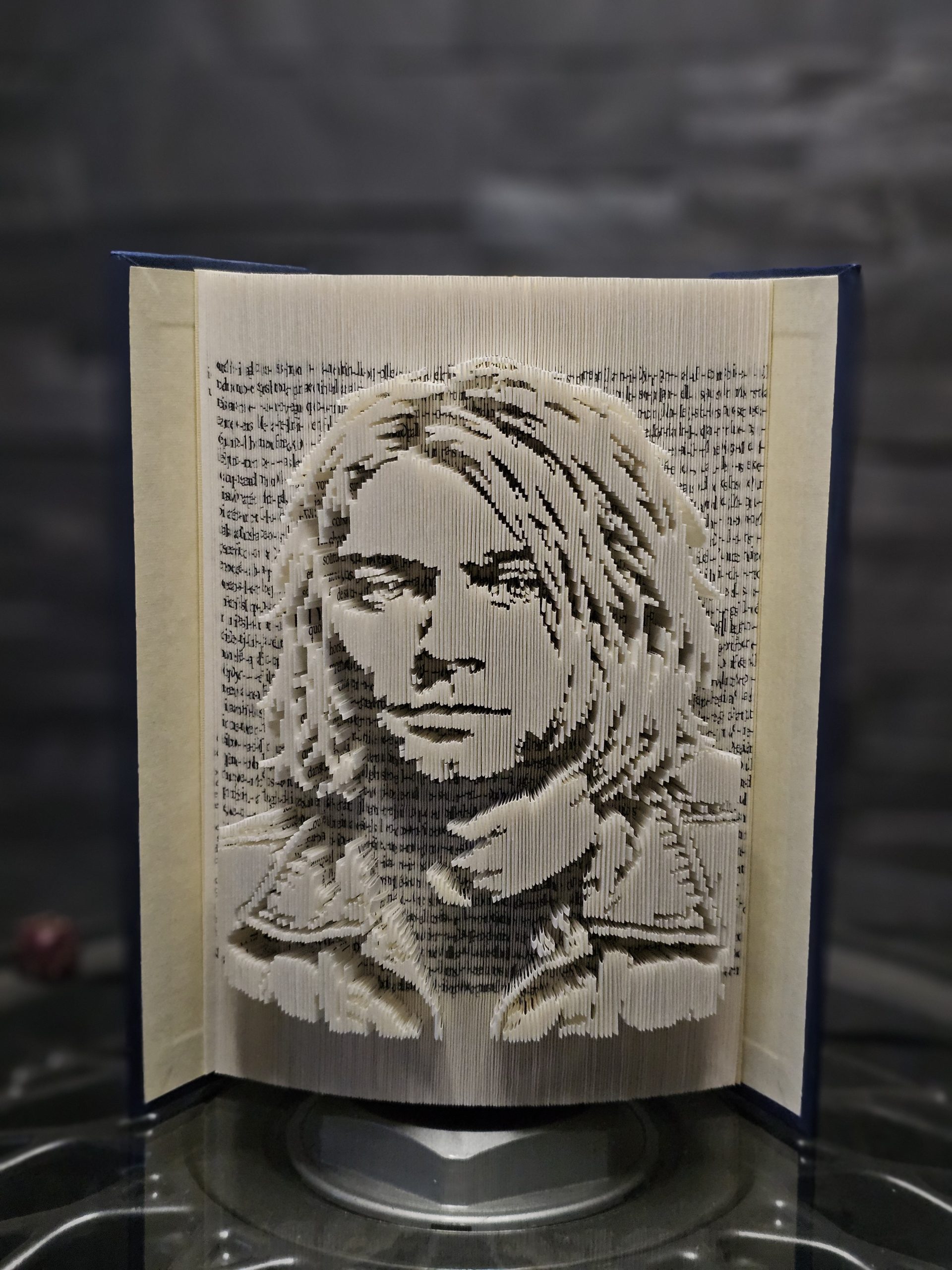 Sculpture de livre - Kurt Cobain